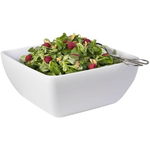 GGM Gastro (6 Stück) Schale - PURE - Melamin - 8 Liter - eckig - Weiß