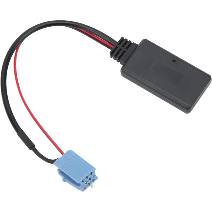 Draadloze AUX Adapter Bluetooth Audiokabel Vervanging voor B5 Sagitar met voor Blaupunkt Radio black