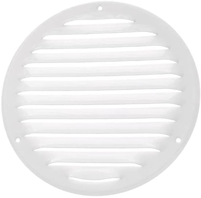 Rond 160mm Ventilatierooster met Insectenbescherming - Optimaal voor Ventilatie