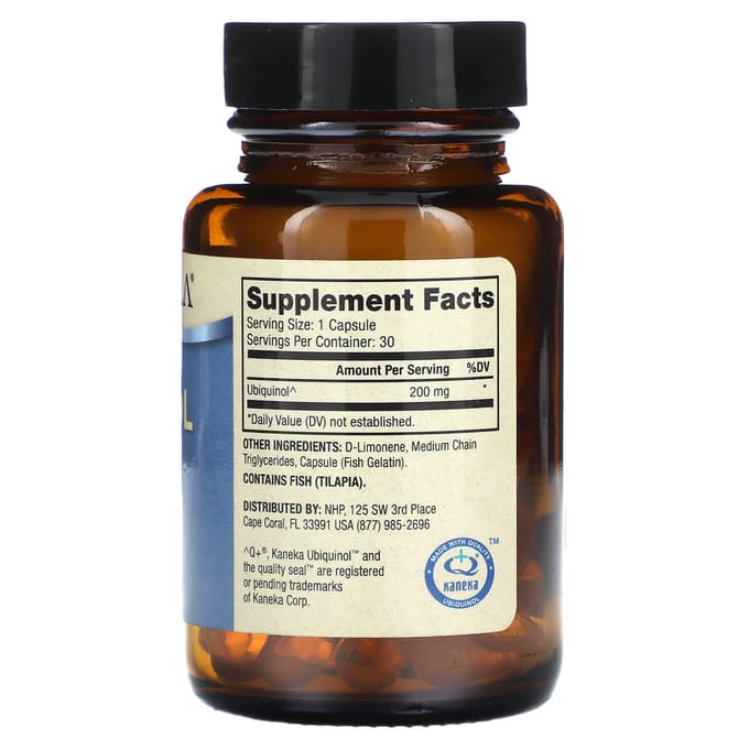 Dr. Mercola, Ubiquinol, 200Mg, 30 Capsules