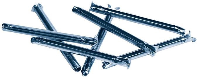 Spanhuls 6 x 60 mm 200 stuks - metalen spanhuls