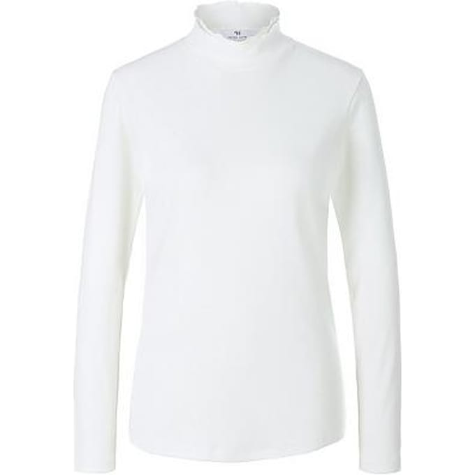 Shirt lange mouwen Van Peter Hahn wit
