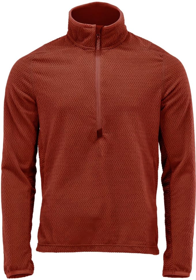 Mascot Customized Microfleece trui met korte rits 22703-639 - herfstrood - XS