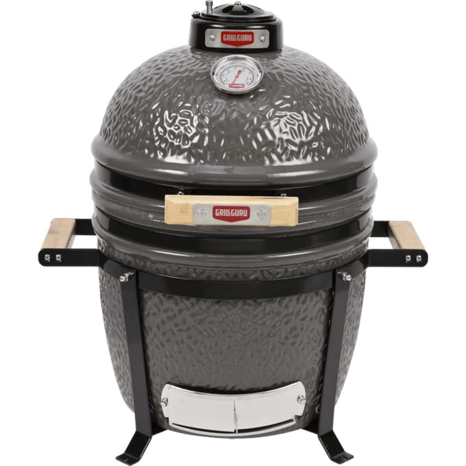 Grill Guru Kamado Barbecue Original Compact ø33cm / ø13inch - Compleet - Grijs