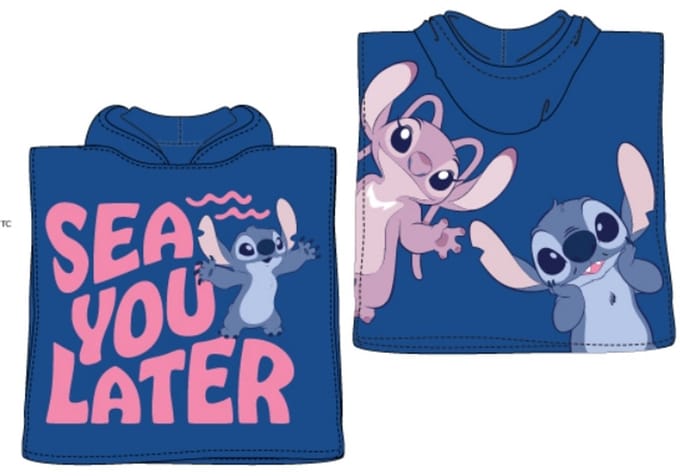 Disney Lilo & Stitch Badponcho