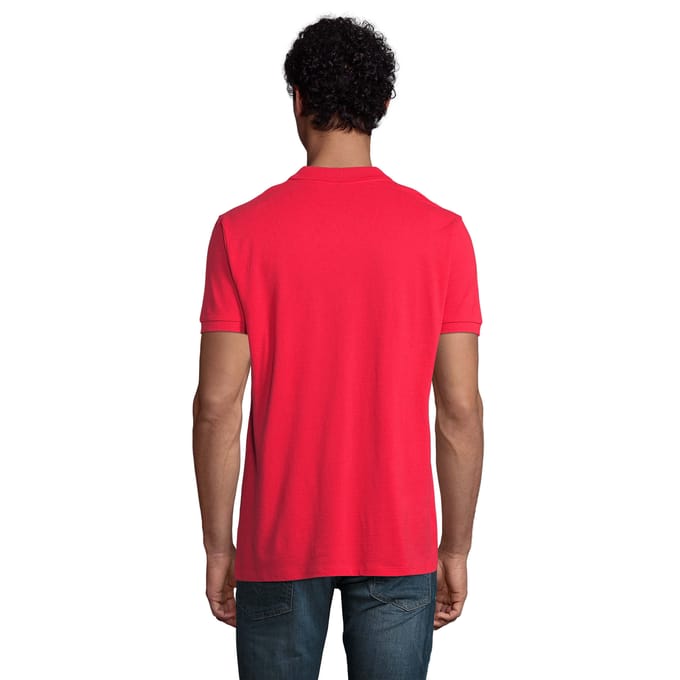 SOLS Heren Planet Poloshirt (Rood)