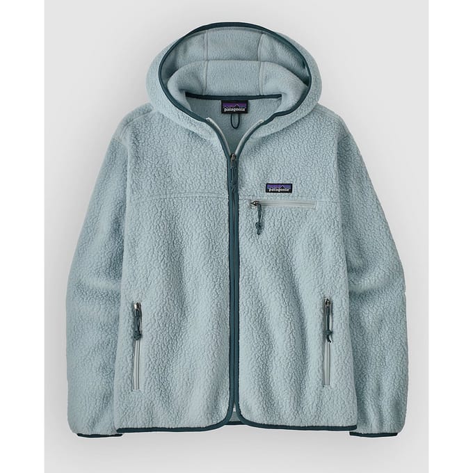 Patagonia Retro Pile Hoodie blauw