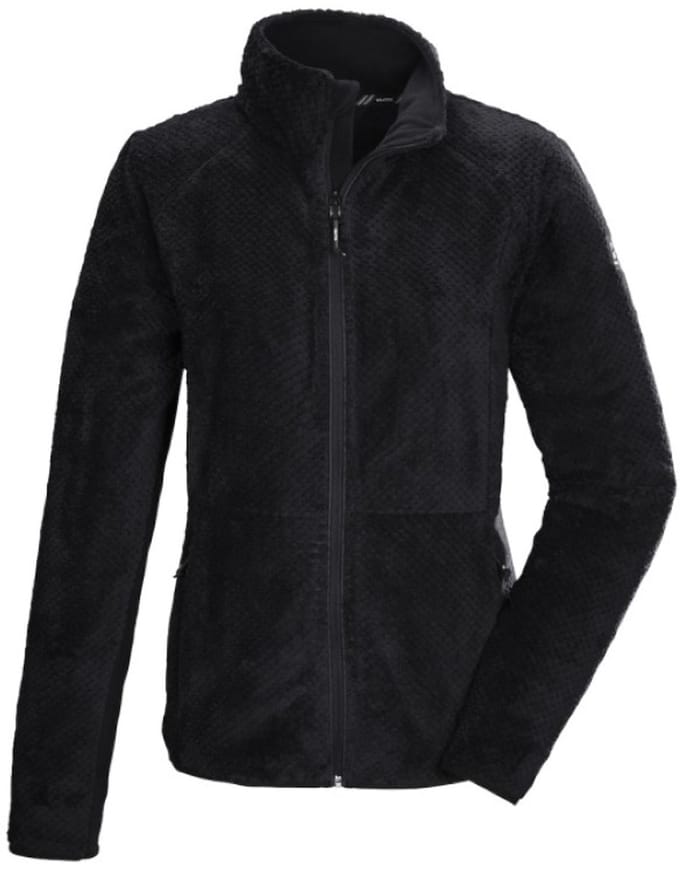 Killtec dames wintervest - fleece - 43296 - zwart - maat 44