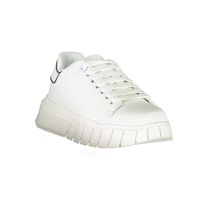Gaelle Paris Witte Polyurethaan Dames Sneaker