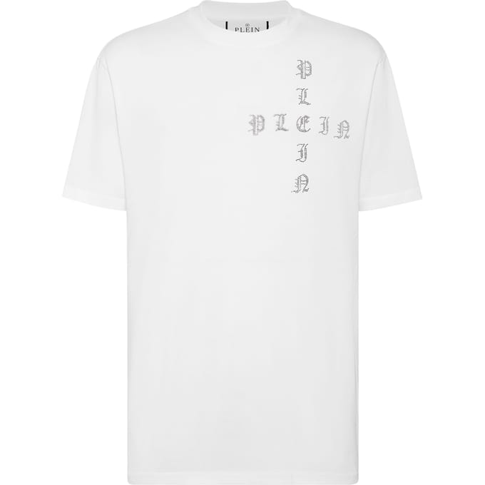 T-Shirt Ronde Hals Gothic Plein