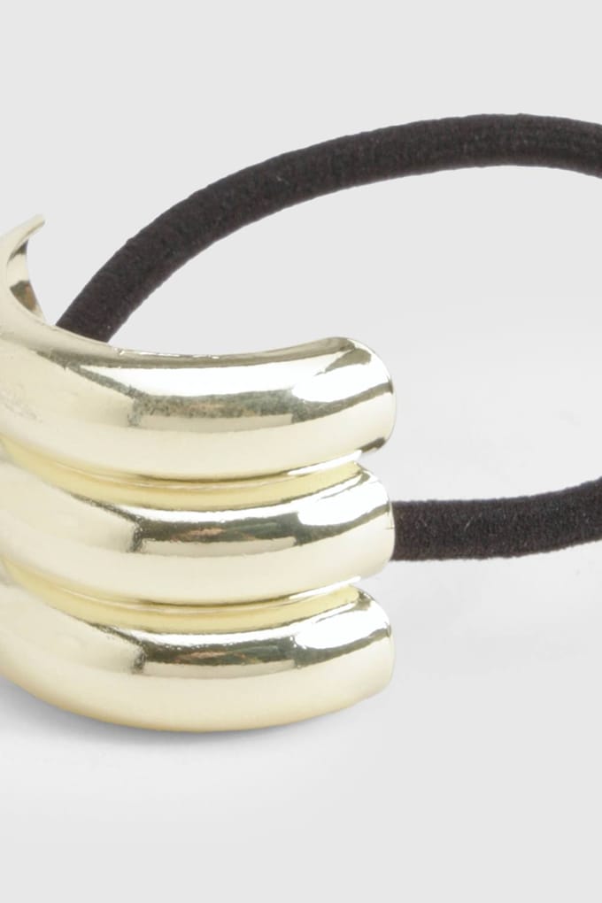 boohoo Dames Chunky Gold Hair Cuff | Goud