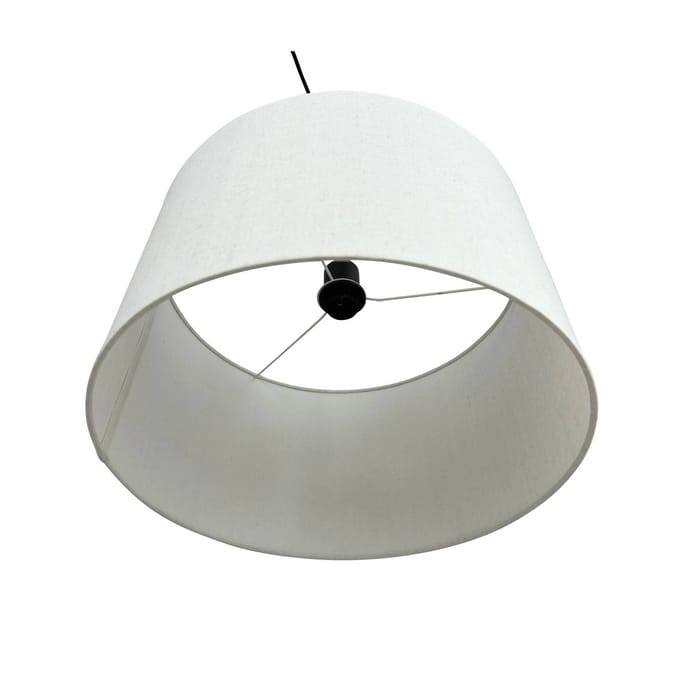 Dyberg Larsen hanglamp Calix, hoogte 50 cm, naturel wit