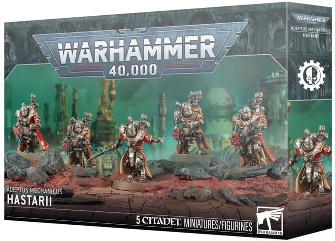 Beeldje Games Workshop Warhammer 40k - Adeptus Mechanicus Hastarii