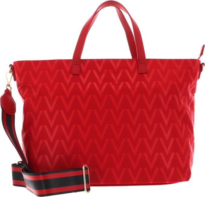 VALENTINO Shopper Schoudertas Punch Shopping Bag Rosso Rood