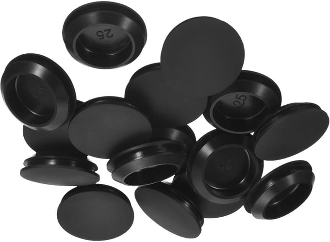 Dailygoods - 16 Stuks Siliconen Klikgaten voor Waterdichte Afdichting