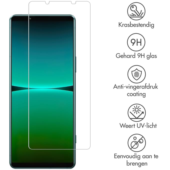 Selencia Screen Protector - Geschikt voor Sony Xperia 5 IV - Gehard Glas Screenprotector