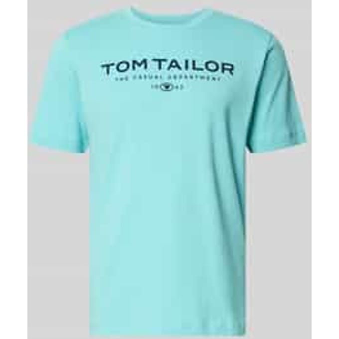 Regular fit T-shirt van puur katoen