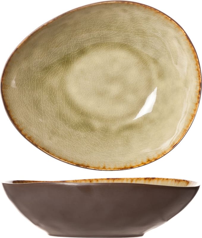 Cosy & Trendy Diep Bord Mossa 20 x 16 cm