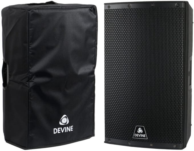 Actieve luidspreker 12 inch - incl. speakerhoes - Devine Onyx 12A - Multikleur