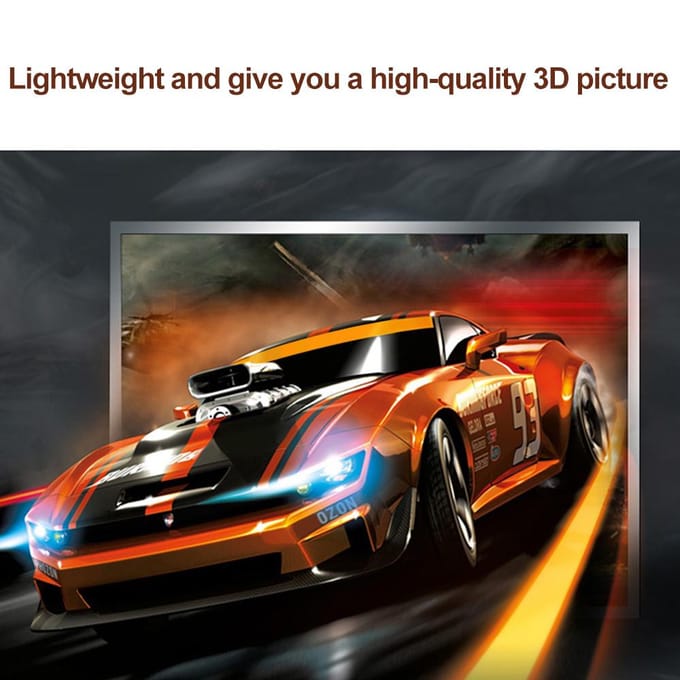 VQ163R Gepolariseerde Passieve 3D-bril voor 3D-tv Echte 3D-bioscopen voor Sony Panasonic