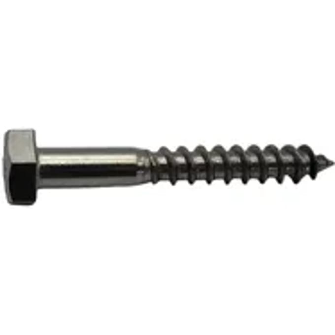 Sencys Houtdraadbout M8x60mm Per 4 R.v.s.