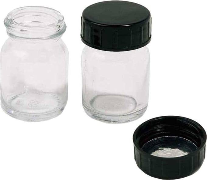 Revell Hobbyverf - 38300 Empty Glas Bottle with Lid for Painting Verf potje