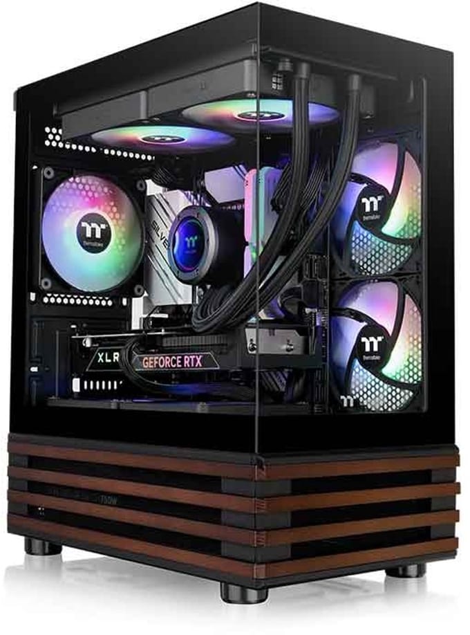 Thermaltake View 170 WS ARGB Micro Tower Zwart