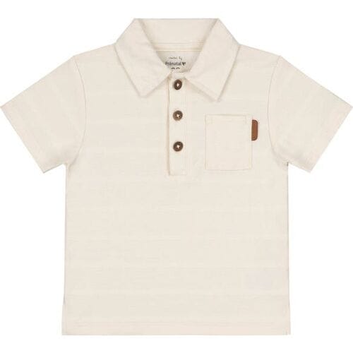 Prénatal peuter polo Dark Off-White 92 heren