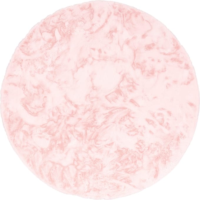 Pergamon Luxe Super Zachte Bont Vloerkleed Tapijt Plush Rond