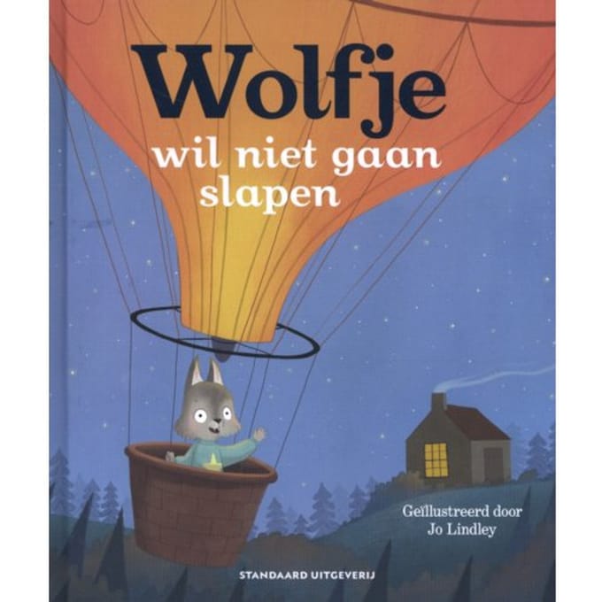 Wolfje Wil Niet Gaan Slapen - Jo Lindley