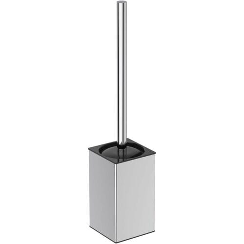 Ideal Standard Square metal toilet brush set, wall hung E2195AA