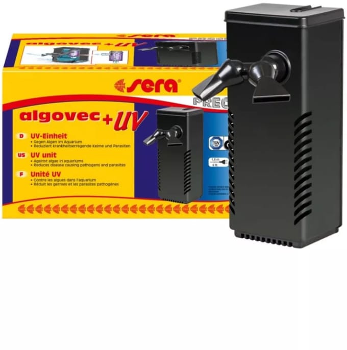 Sera algovec uv interne uv lamp tot 100 liter