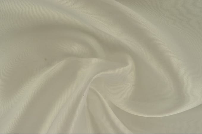 Organza stof - Wit - 1 meter - Per meter - 150cm breed