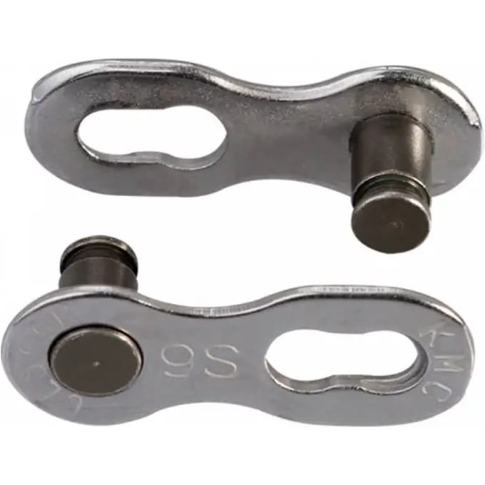 KMC Kettingschakel 9-speed - Anti-roest - Eenvoudige installatie - Zilver - 2 stuks