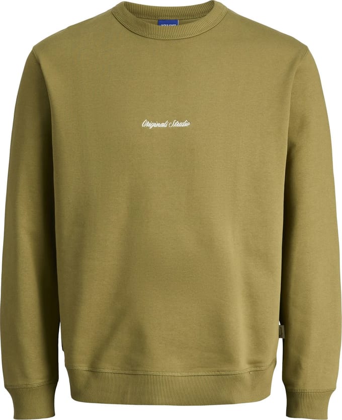 JACK&JONES PLUS - JORNORREBRO EMB SWEAT CREW PLS - Heren - Sweaters