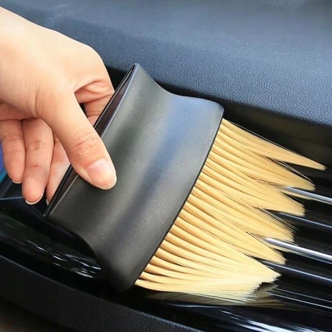 Auto Interieur Poetsborstels Set - 2 Stuks voor Detail Reiniging