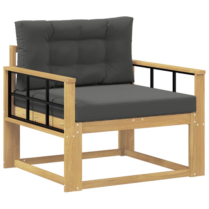 vidaXL - Buiten - Midden - Sofa - Polyester - Wit