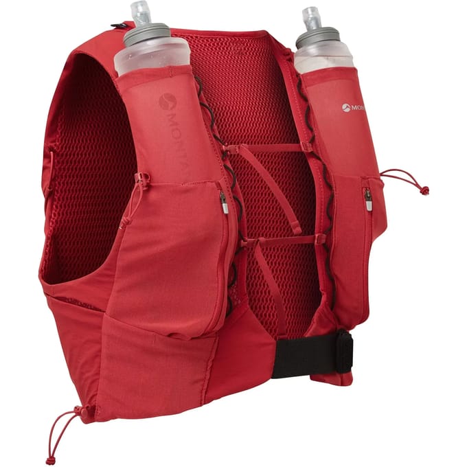Montane Gecko Vp 12+ Hydratatievest Rood L