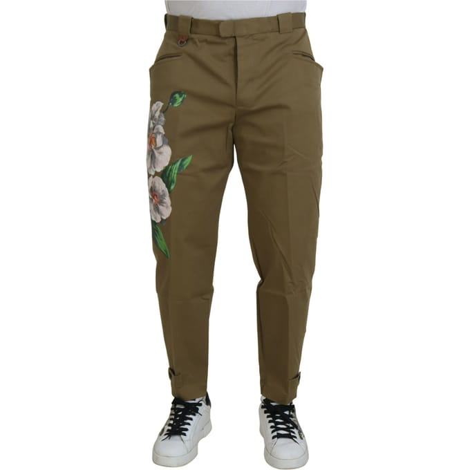 Bloemdrukbroek Casual Style