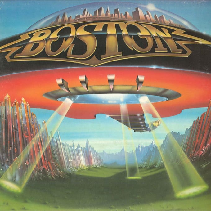 LP Plaat BOSTON  Dont Look Back FE35050 EPIC 1978 VS Rock Gebruikt