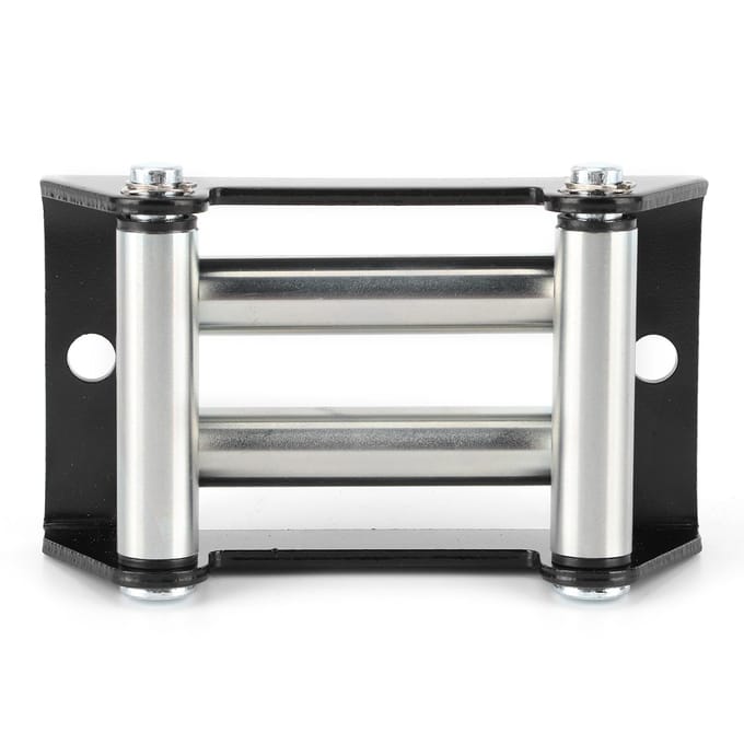 Guide à rouleaux de treuil robuste galvanisé 110 mm 4,3 pouces Entraxe avec construction solide