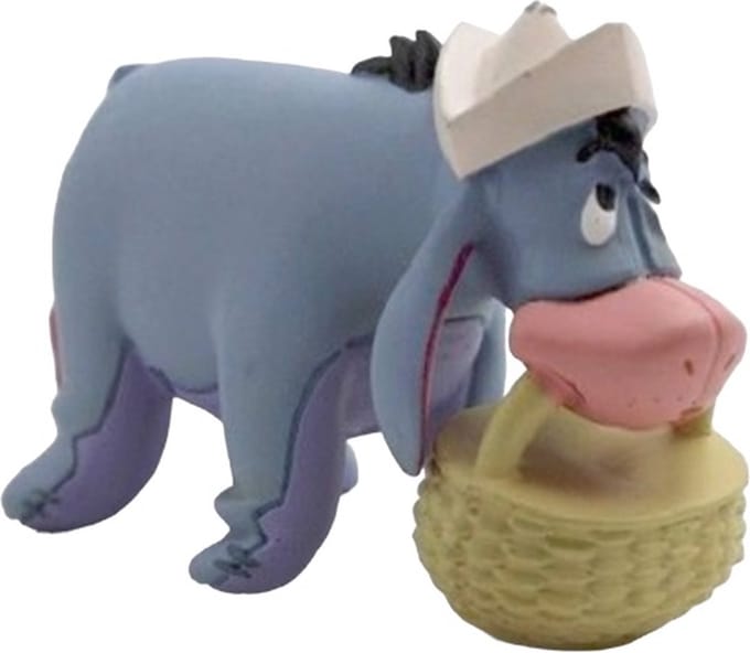 Ezel winnie schatzoeker - Disney Bullyland speelfiguurtje - Winnie de poeh - Iejoor