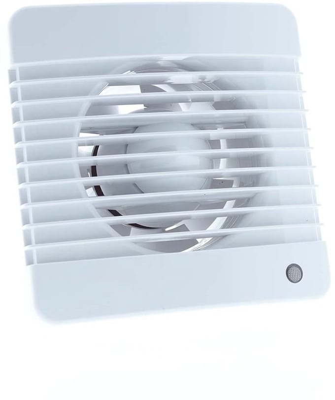 Badkamer-/ toiletventilator MT 100 wit