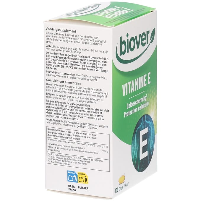 Vitamine E 45ie Natural Caps 100