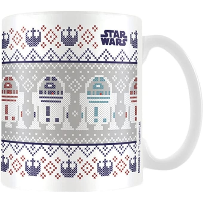 Star Wars Kerstmis R2-D2 mok (Veelkleurig)