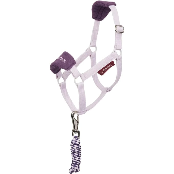 LeMieux Hobby horse halster met halstertouw Lilac