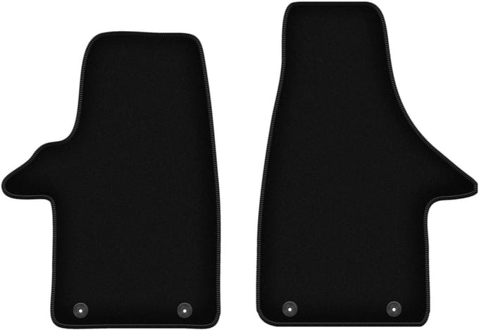 Wielganizator WLG-BASIC - Auto Vloermatten - Standaard Bescherming - Zwart - VW Transporter T5