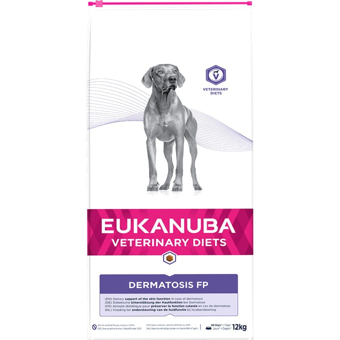 Eukanuba Dermatosis FP - Veterinary Diets - Hond - 12 kg