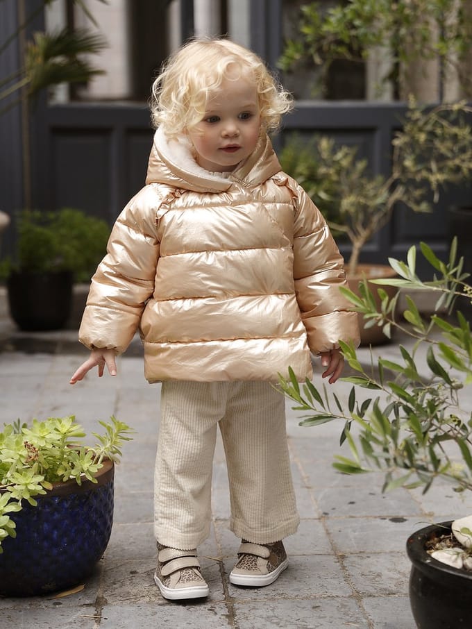 Vertbaudet Asymmetrisch donsjack met voering baby