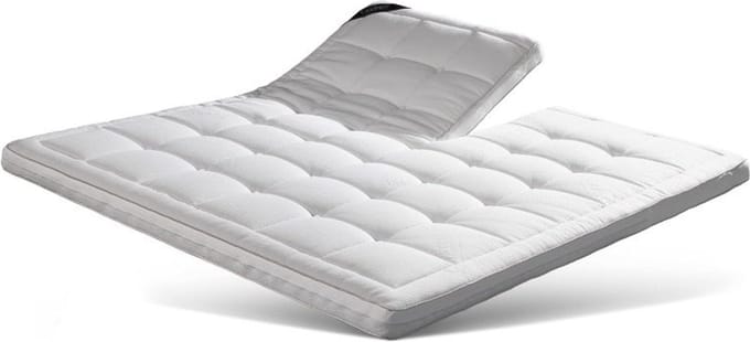Splittopper 180x200 - Natuurlatex - Caresse 860 - 10 cm dik - Anti allergisch